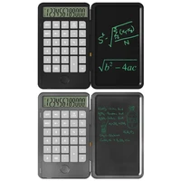 portable 6 5 inch calculator writing tablet smart lcd graphics handwriting pad board drawing tablet usb rechargeable foldable