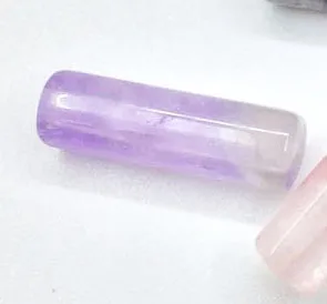 amethyst Eruifa 10 шт. 13 мм длиной, 4 мм толщиной полудрагоценный каменный Шарм Подвеска ювелирные изделия DIY серьги ожерелье 11 цветов - Цвет: amethyst