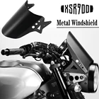 Металлический дефлектор лобового стекла для мотоциклов YAMAHA XSR 900, XSR900 2015-2020