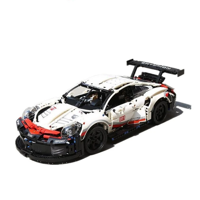 Technic серия Formula гоночный автомобиль 911 RSR модель 1580 шт Supercar строительные блоки