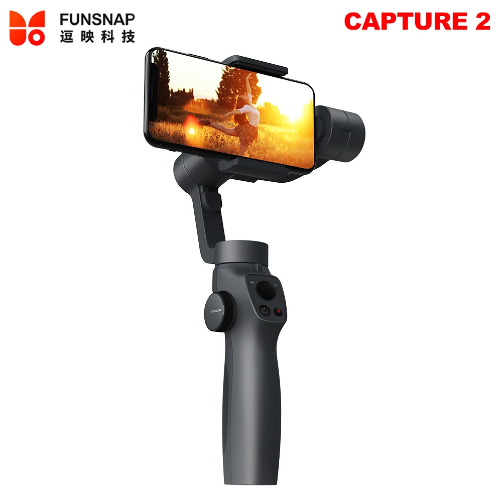 Захват funsnap 2 3 осевой Ручной Стабилизатор для смартфона PK Zhiyun Smooth 4 Feiyutech Snoppa Atom DJI