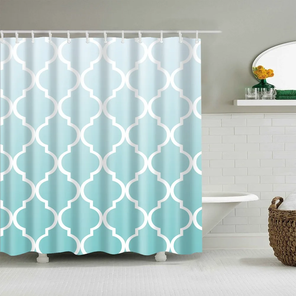 Dafield занавеска для душа с полосками черно белая как клавиатура пианино рисунком