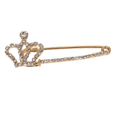 5PC Fashion Simulated Pearl Brooches Pin Dress Rhinestone Decoration Buckle Jewelry silver gold Gifts For Men Women | Украшения и