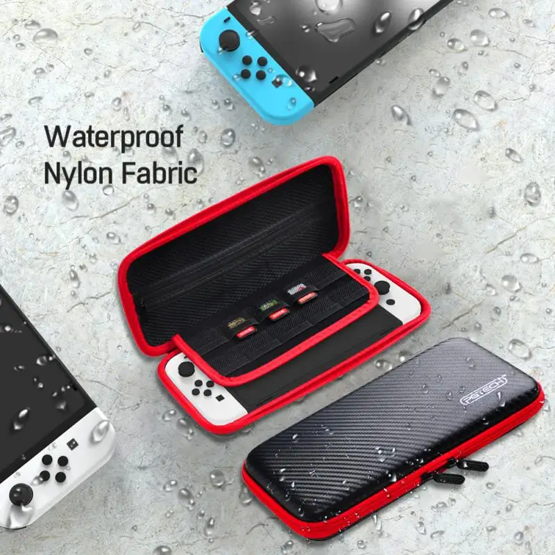 Case For Nintendo Switch OLED Console Carrying Protective Pouch Hard Carry Storage Bag Pochette Game Accessory | Электроника