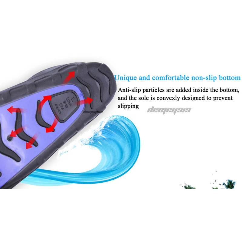 Плавательные ласты для водных видов спорта нескользящие профессиональные