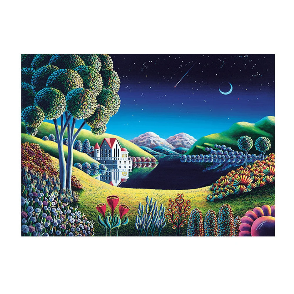 Пазл деревянный в сборе с картинкой 1000 шт.|Сувениры для вечеринок| |