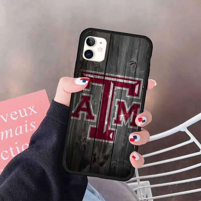 

I Love Texas Flag text pattern luxury Phone Case funda for iPhone 11 12 pro XS MAX 8 7 6 6S Plus X 5S SE 2020 XR