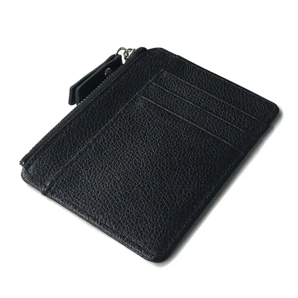 Мужской тонкий кошелек из искусственной кожи с отделением для кредитных карт |