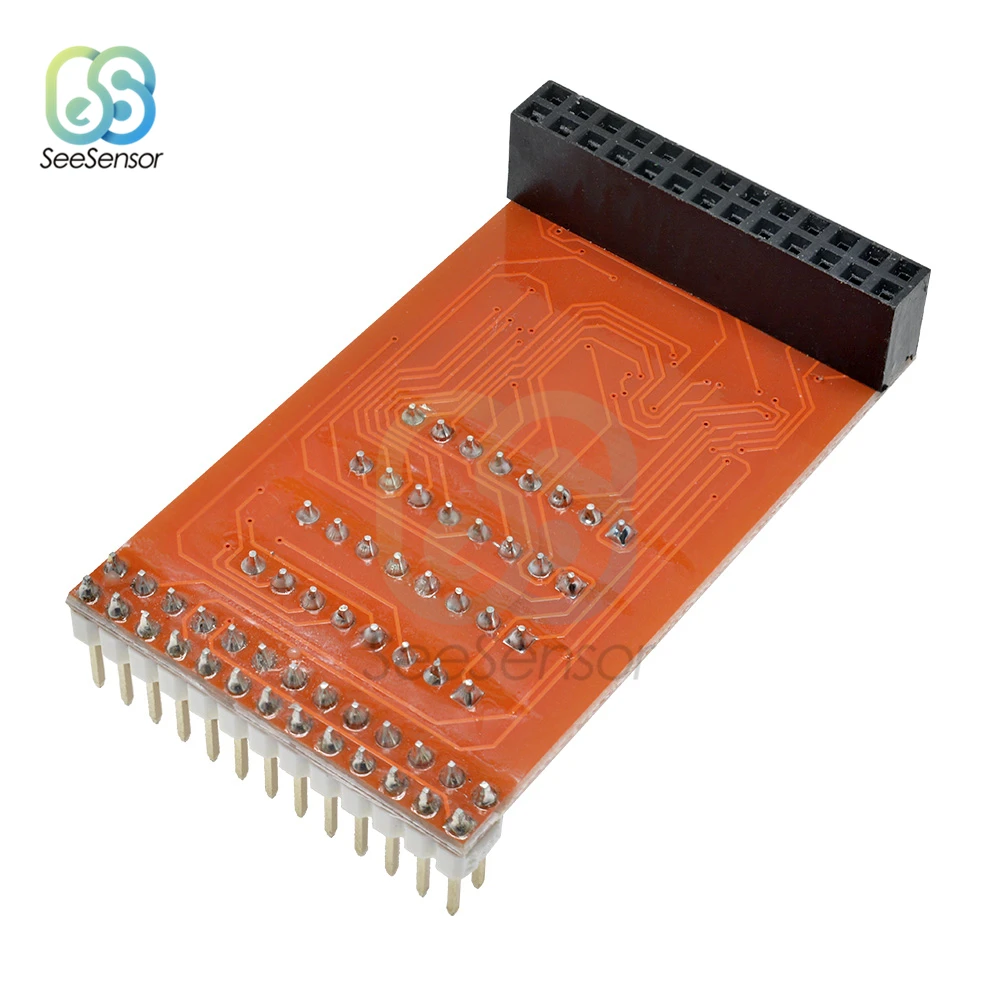 Модуль платы расширения 32 GPIO 8-битный вход и выход адаптера для Raspberry Pi 2 4 в-5 в |