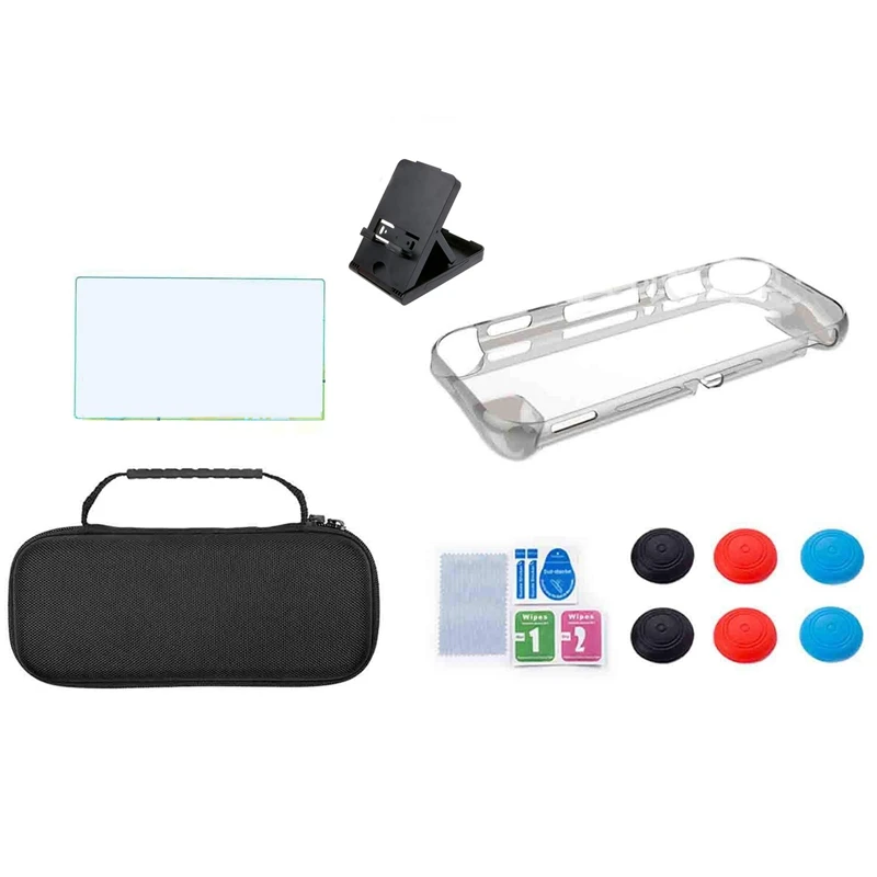 

Storage Bag Kit for Nintendo Switch Lite Hard Travel Case Stand Holder for Nintendo Switch /NS Lite Protector