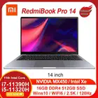 Ультратонкий ноутбук Xiaomi Pro 14, Intel Core i7-11390H MX450Xe, 16 + 512 ГБ, 2,5 K, 120 Гц, Windows 10, Wi-Fi, 6, 100 Вт