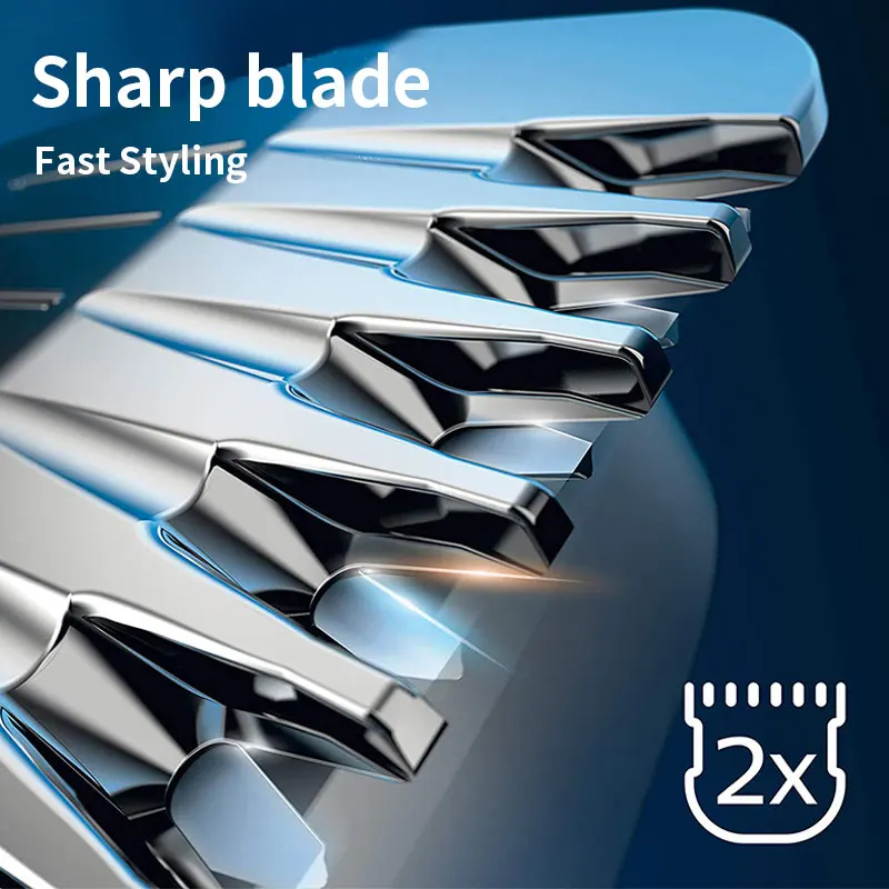 

Professional Hair Clipper All-metal Electric Cordless Hair Trimmer for Men Hair Cutter Hair Cutting Machine Barber hair Shaver