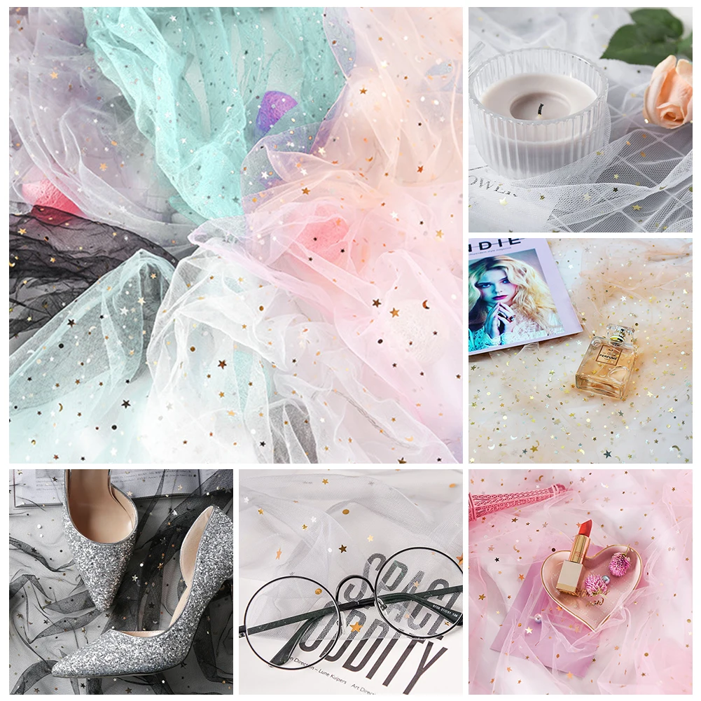 Реквизит для продукта фотосессия яркий Тюль Студия фото фон ткань ногтей серьги