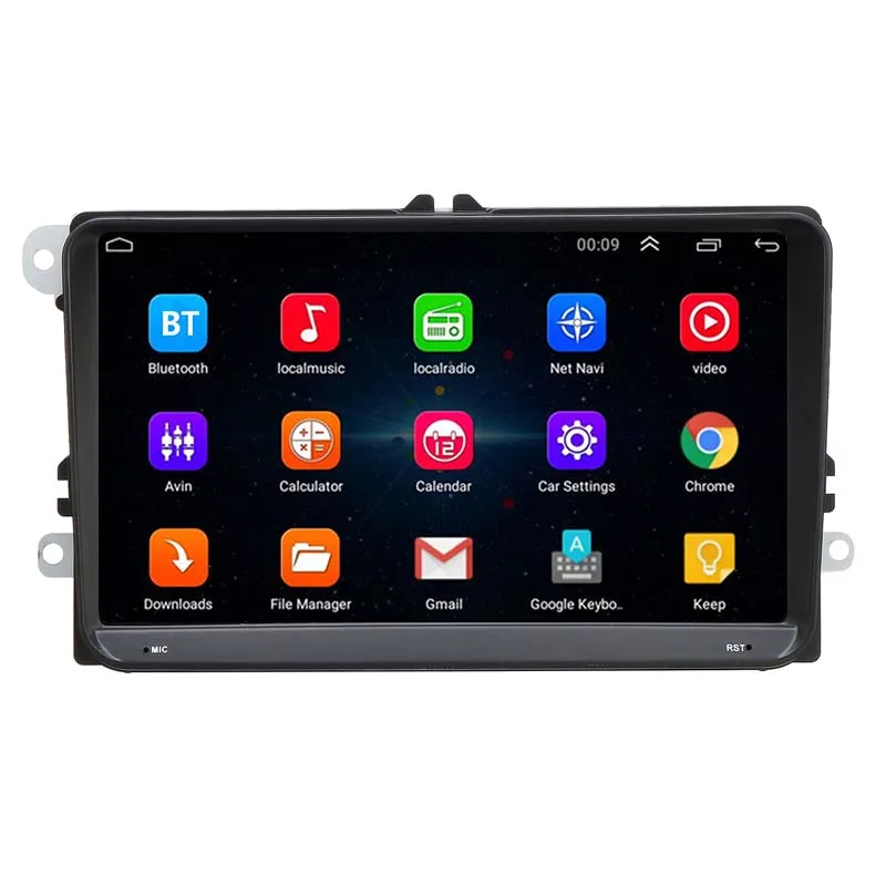 Универсальный Автомобильный мультимедийный плеер Android 8 1 2 Din автомобильный