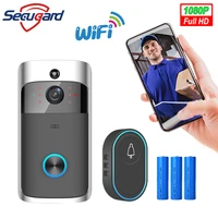 wifi doorbell smart home doorbells camera wireless call intercom video eye for apartments door bell ring phone security cameras