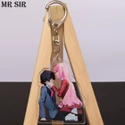 Zero Two брелок Аниме Darling In The Franxx Милая сексуальная девушка фигурки Акриловый Брелок Автомобильная подвеска брелок мультфильм ювелирные изделия подарок