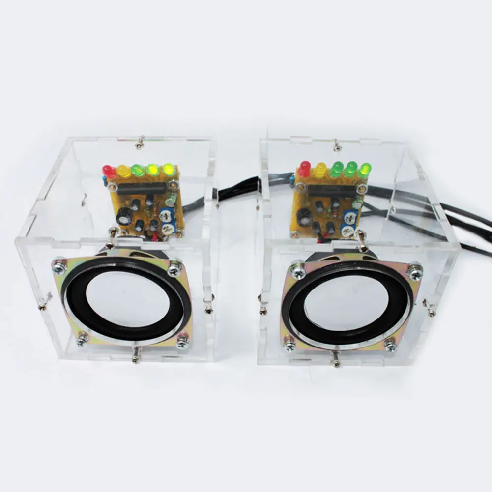 2 шт./компл. коробка для подарка музыкальный усилитель Музыка Прозрачный смешной