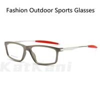 katkani men and womens sports glasses frame ultra light fashion square running riding optical prescription glasses frame k5812