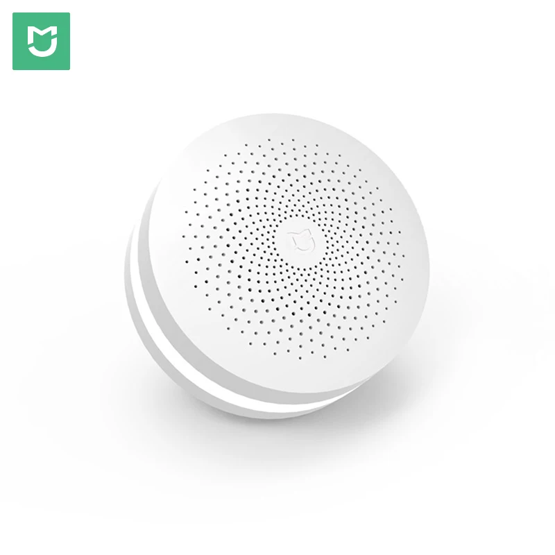 mi jia Gateway 2 светодиодный ночник умный дом сигнализация ZigBee концентратор система безопасности для Xiaomi mi приложение для дома дверной звонок температура - Цвет: xiaomi gateway 2