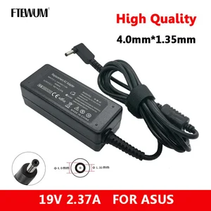 Laptop Adapter 19V 2.37A 45W 4.0*1.35mm AC Charger For ASUS S200 S201 X202E PRO453 UX21A UX32A FL5900UB 7200U U303L UX32VD U303L