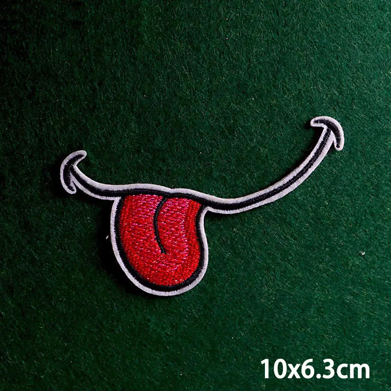 Термонаклейки для одежды с вышитыми буквами 2 шт. | Дом и сад