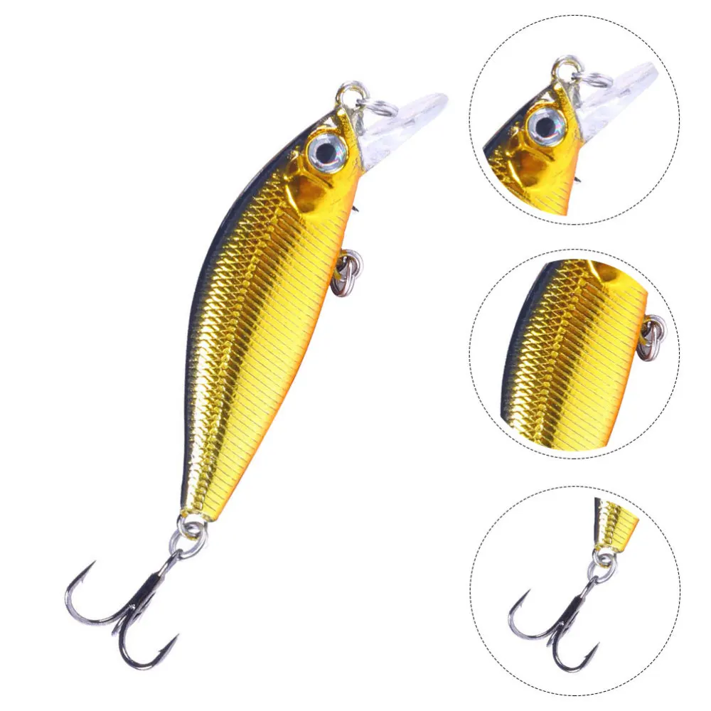 6 Pcs Durable Colorful Lightweight Portable Fake Bait for Women | Спорт и развлечения