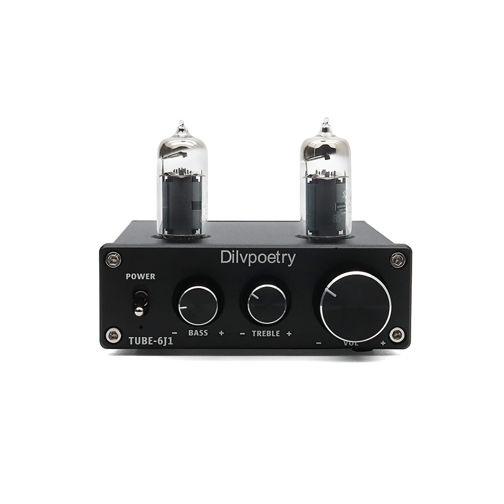 Ламповый ламповый усилитель 6J1 буфер HIFI предварительный высоких басов