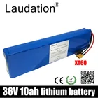 Литиевый аккумулятор для электрических велосипедов 36 В, 10 А  ч, 10 с3п, 500 Вт, высокая мощность и емкость, 42 в, мотоциклетный скутер с 15 а BMS