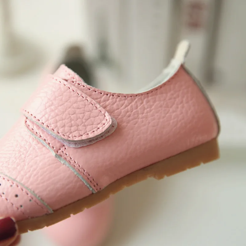 

Fall 2019 new leather girls shoes Korean version of cowhide baby shoes baby princess shoes kids shoes for girl