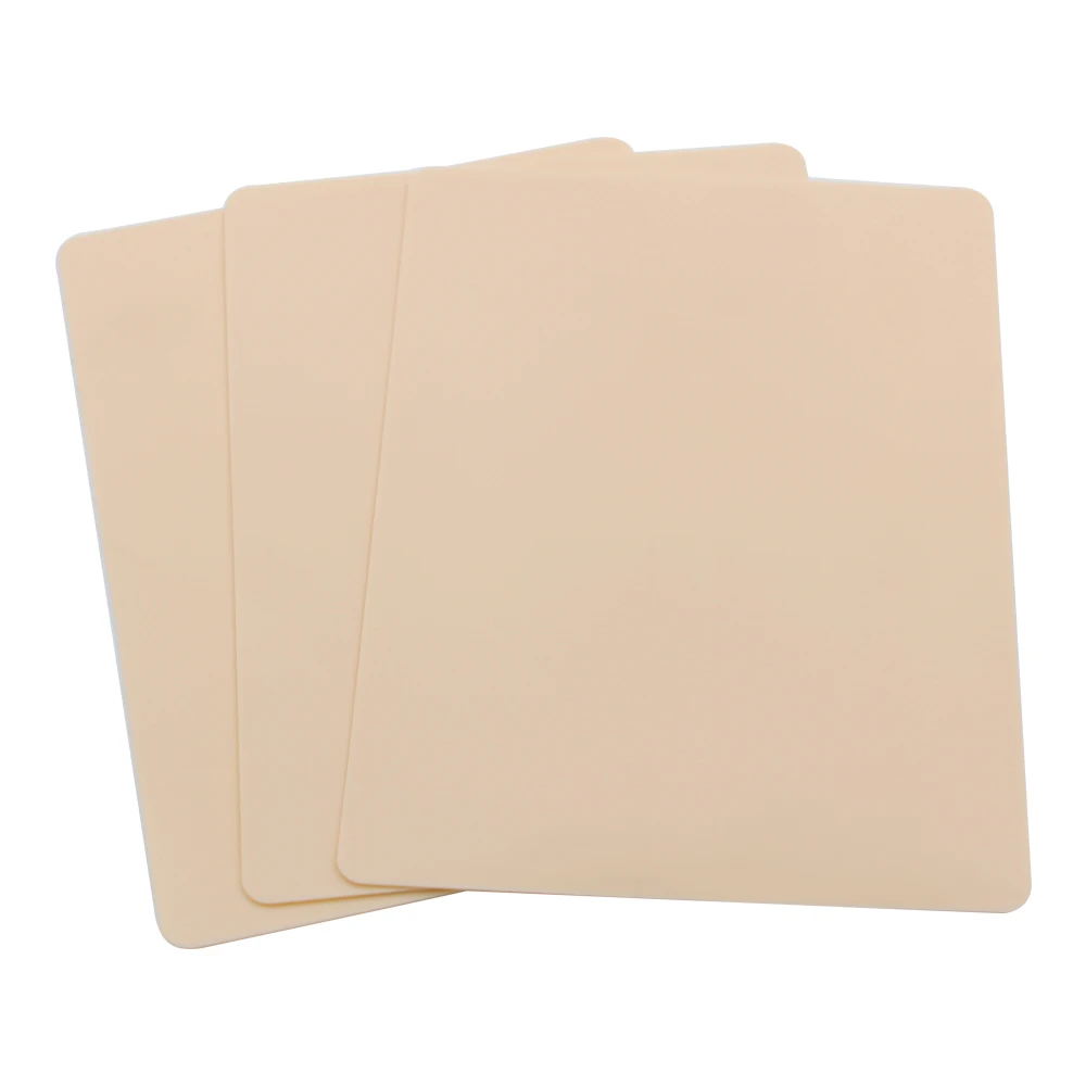 

3/5/10/15/20 PCS Tattoo Practice Skin Blank Double Sides Tattoo Skin For Permanent Makeup Tattoo Beginner
