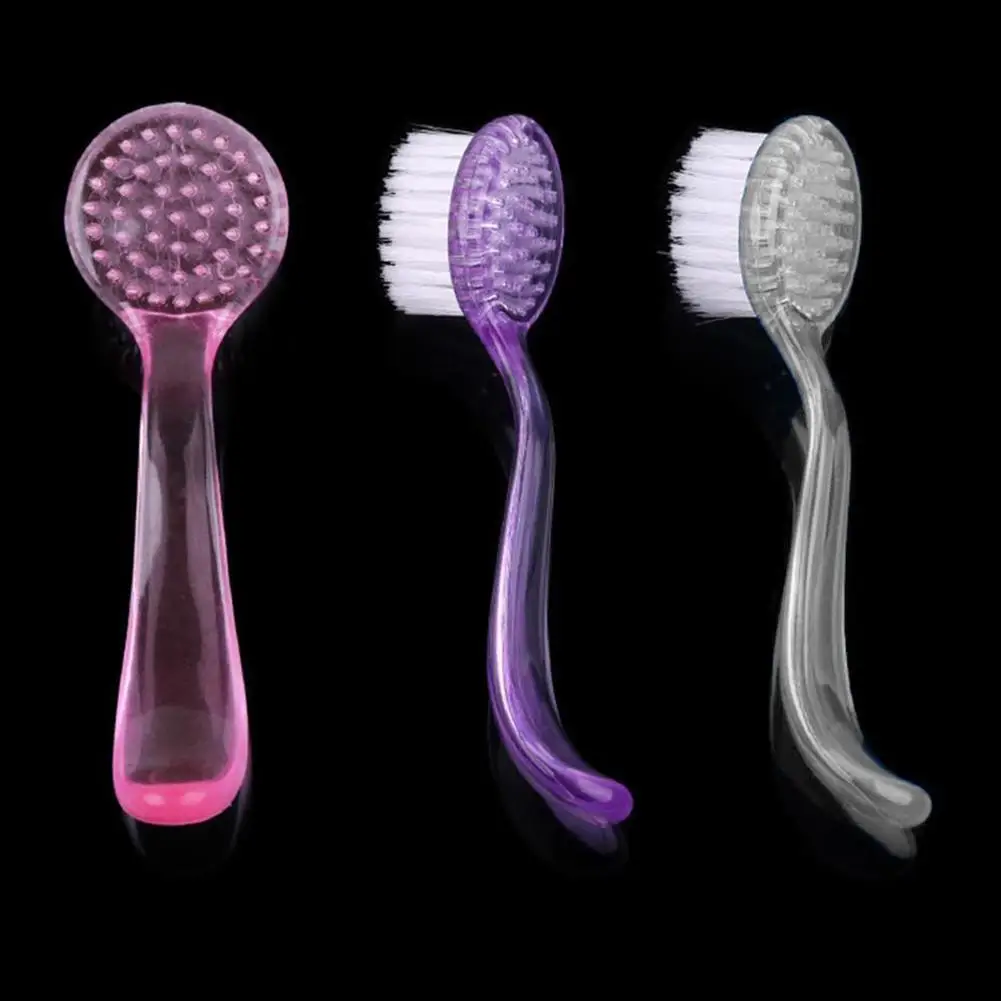 

Nail Cleaning Nail Brush Tools File Nail Art Care Pedicure Clean Care Small Dust Brush Angle Soft Remove Tools For Nail F2E6