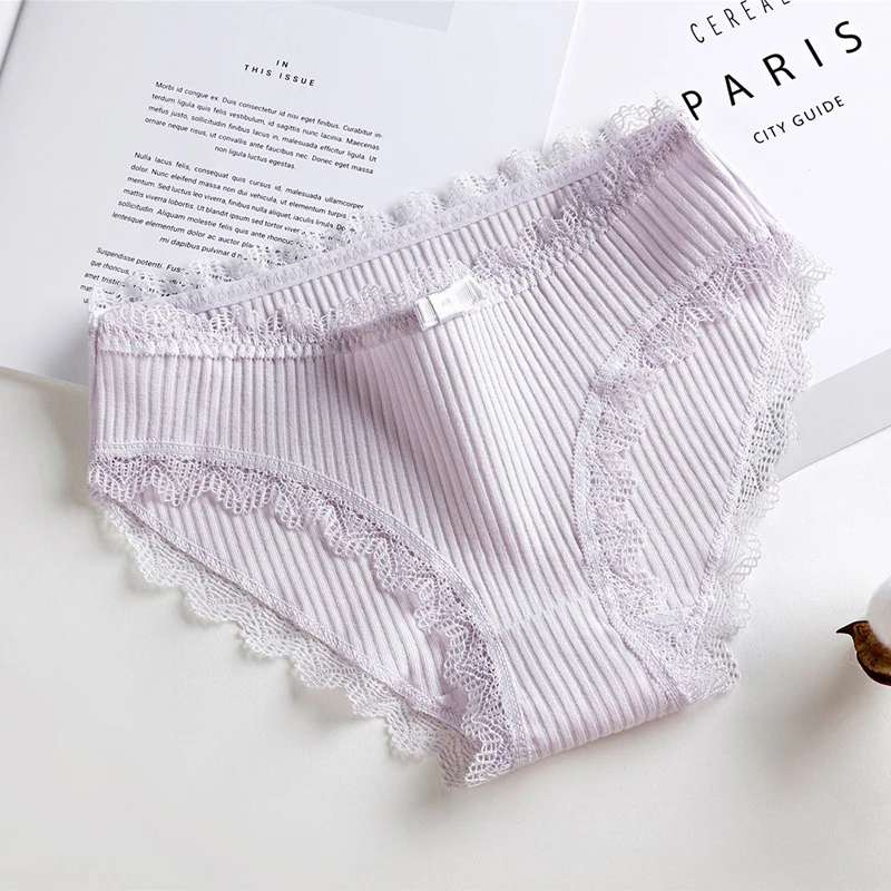 

Sexy Lace Panties Women's Cotton Underwear Seamless Cute Bow Women's Briefs Soft Comfort Lingerie Fashion Female Sexy Underpants