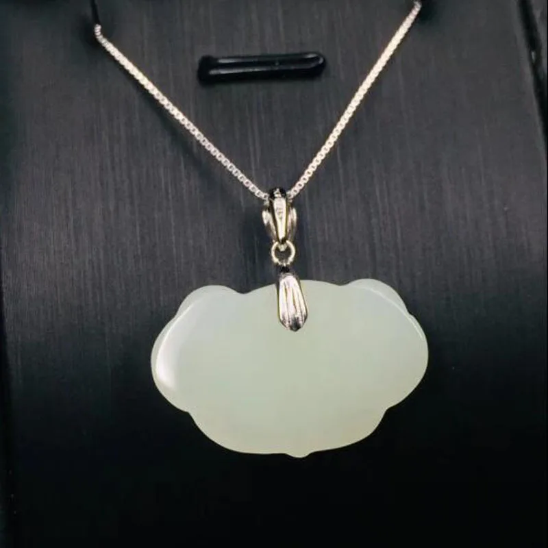 Ожерелье с кулоном и цепочкой из серебра 925 пробы | Украшения аксессуары