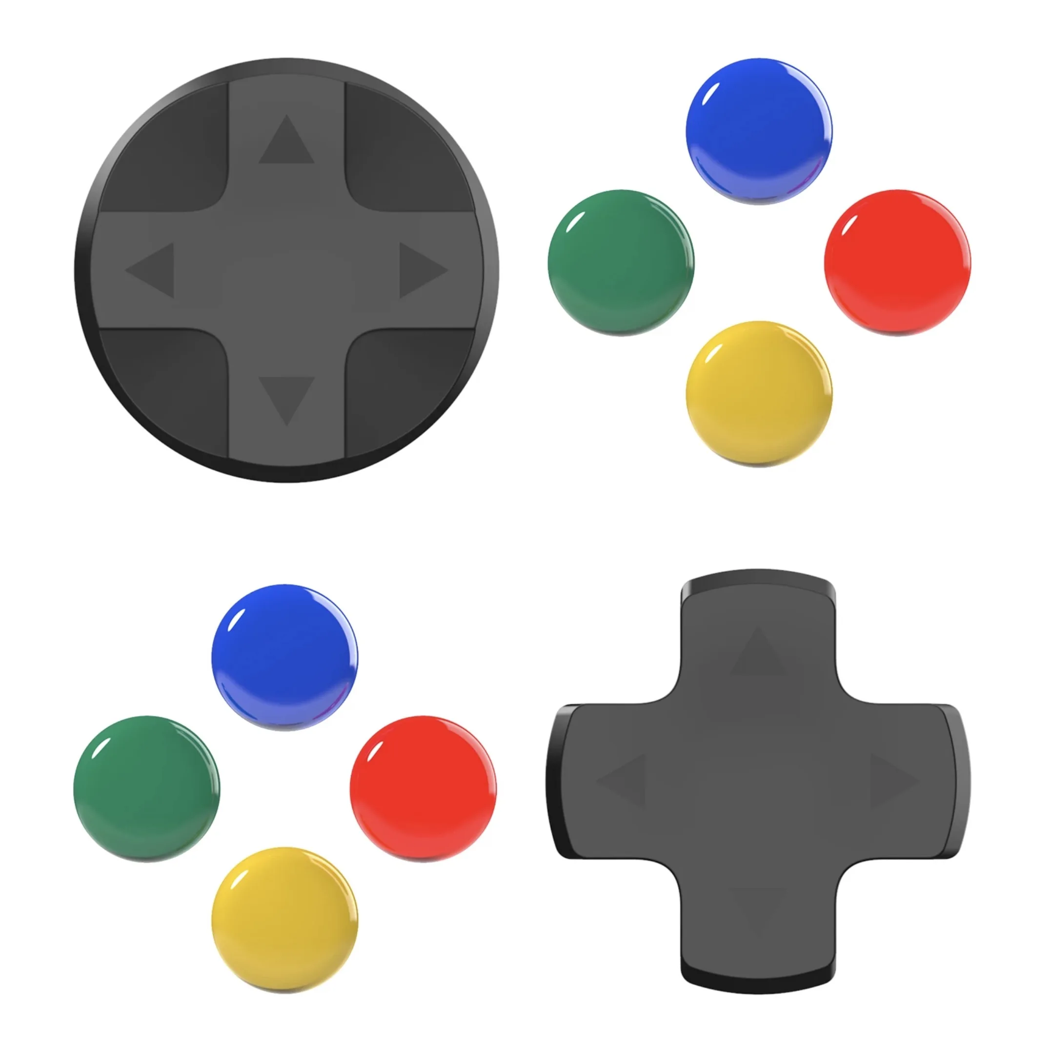 Новинка rentiange Skull &amp Co. D-Pad Набор колпачков для кнопок с большим пальцем