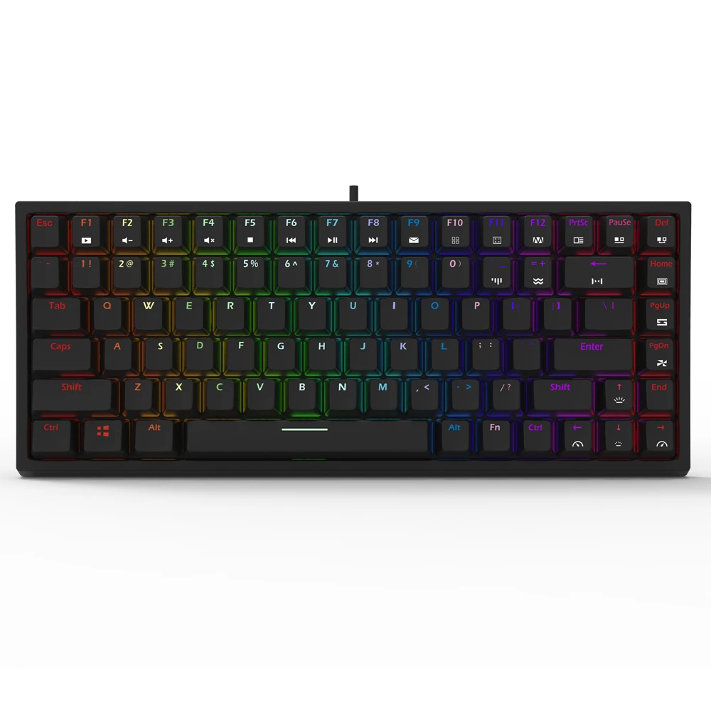 Клавиатура Механическая Smart Duck xs84 84 клавиши 75% RGB переключатель с эффектом