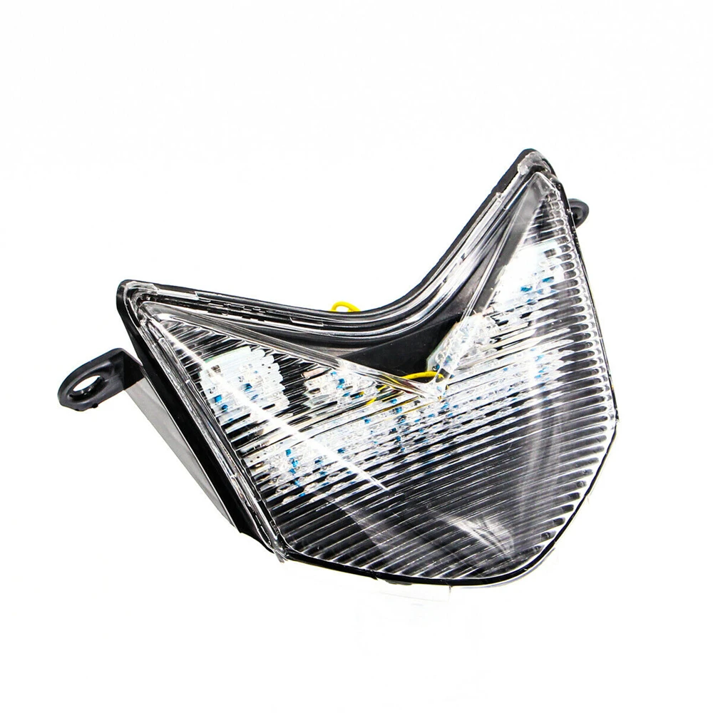 

12V LED бесцветная защитная пленка мотоциклетные задние светильник тормозной светильник для Kawasaki ZX-6R/636 05-06