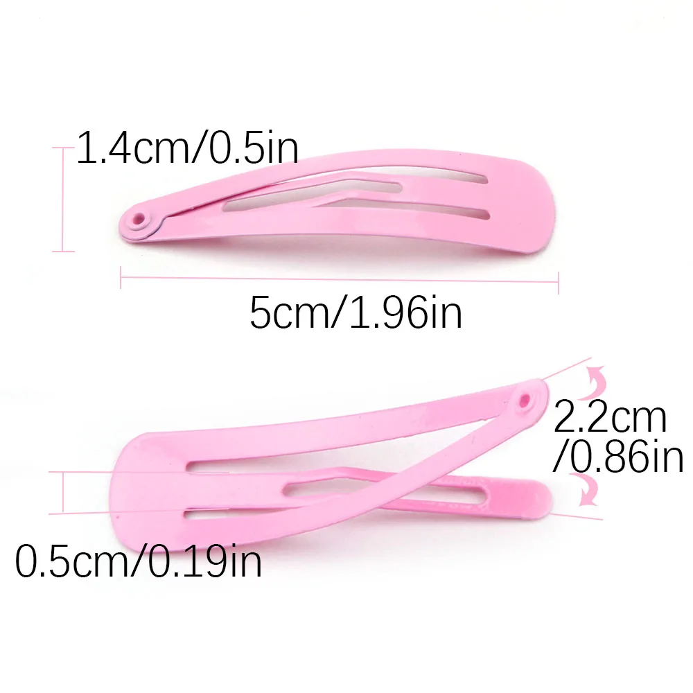 

20/40/80/120Pcs Woman Hair Clips Alligator Hair Barrette Colorful Snap Clips Hairpins For Women Fashion Metal Hair Accessories