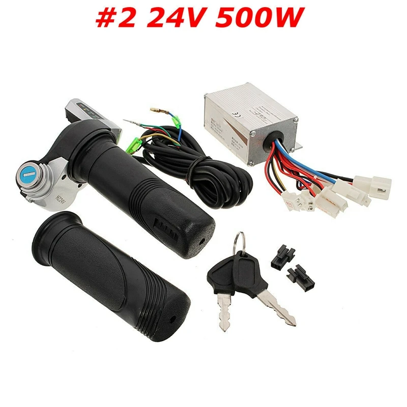 24V 500W щетка мотор управления блок ручкой для электрического скутера | Спорт и