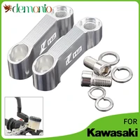 for kawasaki zh2 2019 2020 2021 mirror riser extenders spacers extension adapter adaptor for kawasaki z h2 zh2 z h2 z h2 19 20