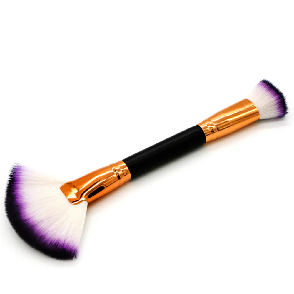 1 шт. 4 цвета двухсторонняя кисть для декоративной косметики Румяна лица основы