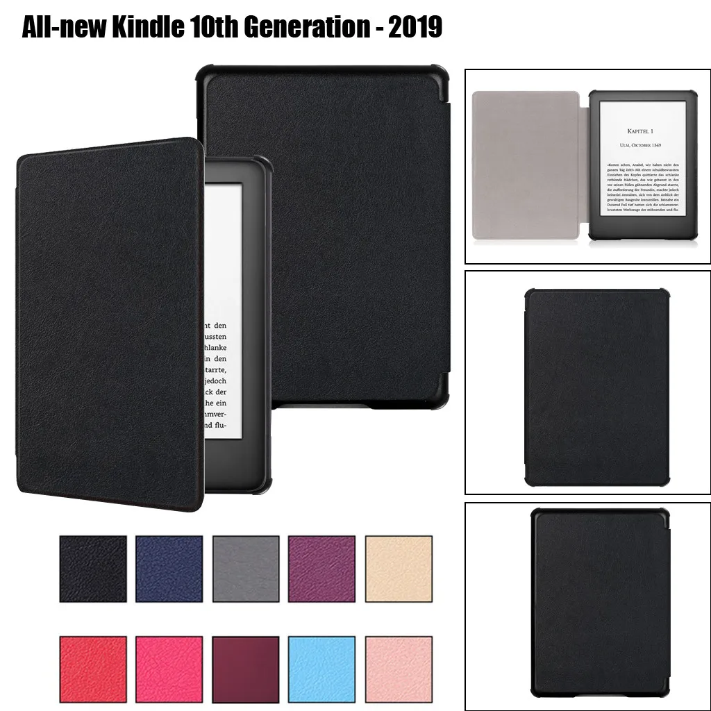 Чехол для планшета Amazon новый Kindle 10 го поколения 6 дюймов модный кожаный чехол