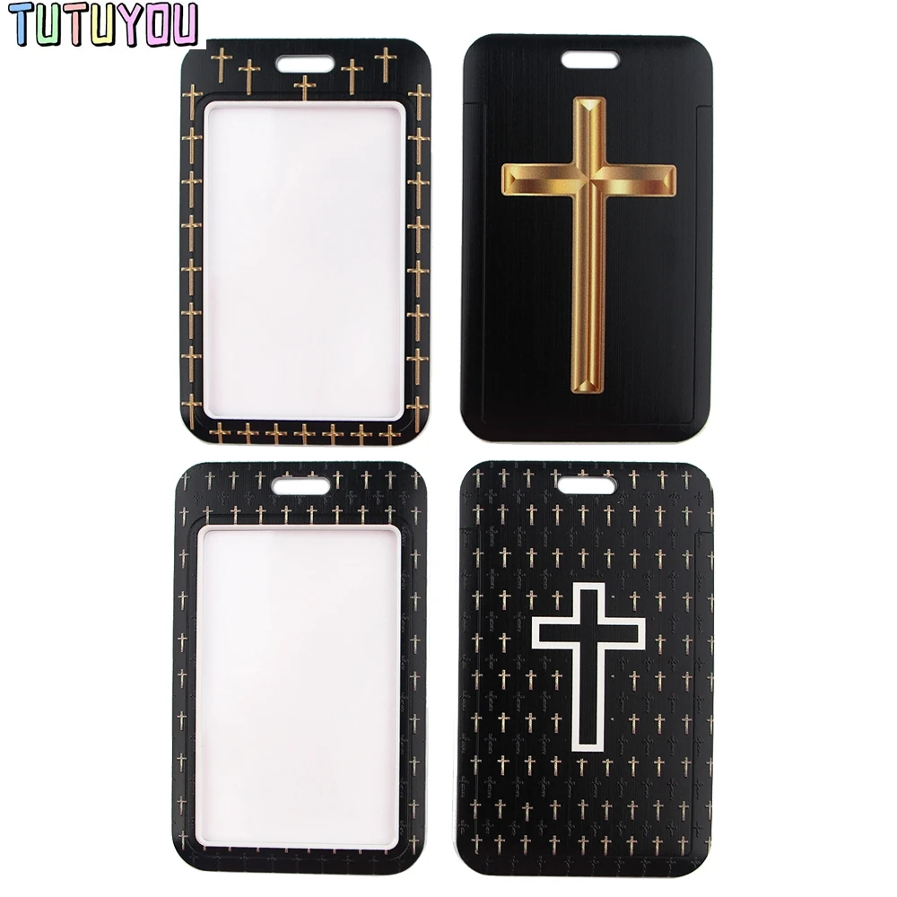 

1pcs PC2781 Cross Lanyard Card ID Holder Car KeyChain ID Card Pass Gym Mobile Phone Badge Key Ring Holder Jewelry For Prayers