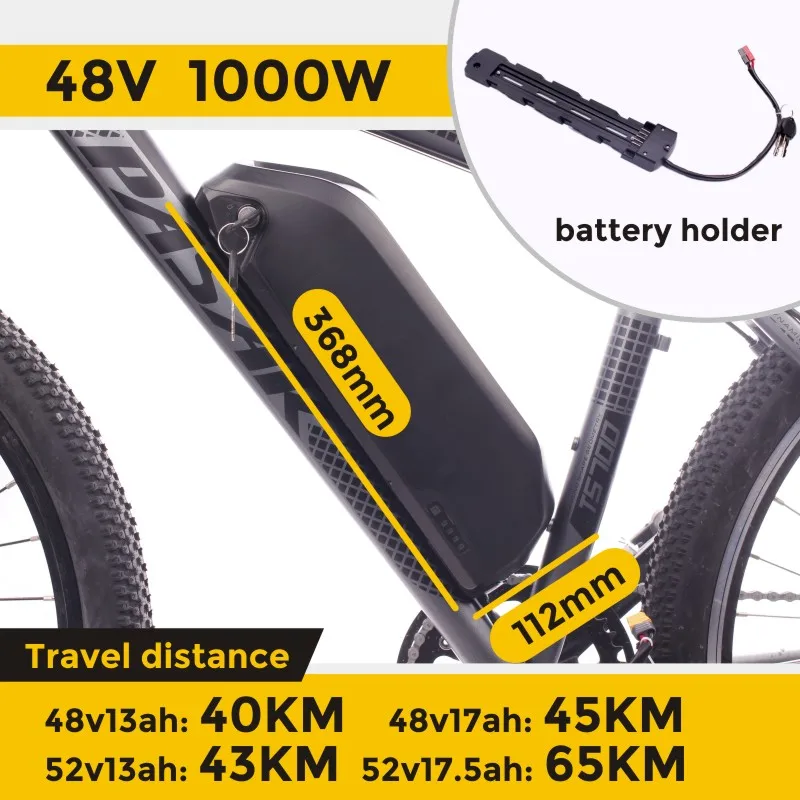 Bafang мотор BBSHD BBS03 48V1000w среднего привода ebike Электрический Мотор велосипед