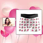 Мужские трусы-боксеры на заказ, нижнее белье с изображением красных губ, подарки на день рождения и отца для парня Hus