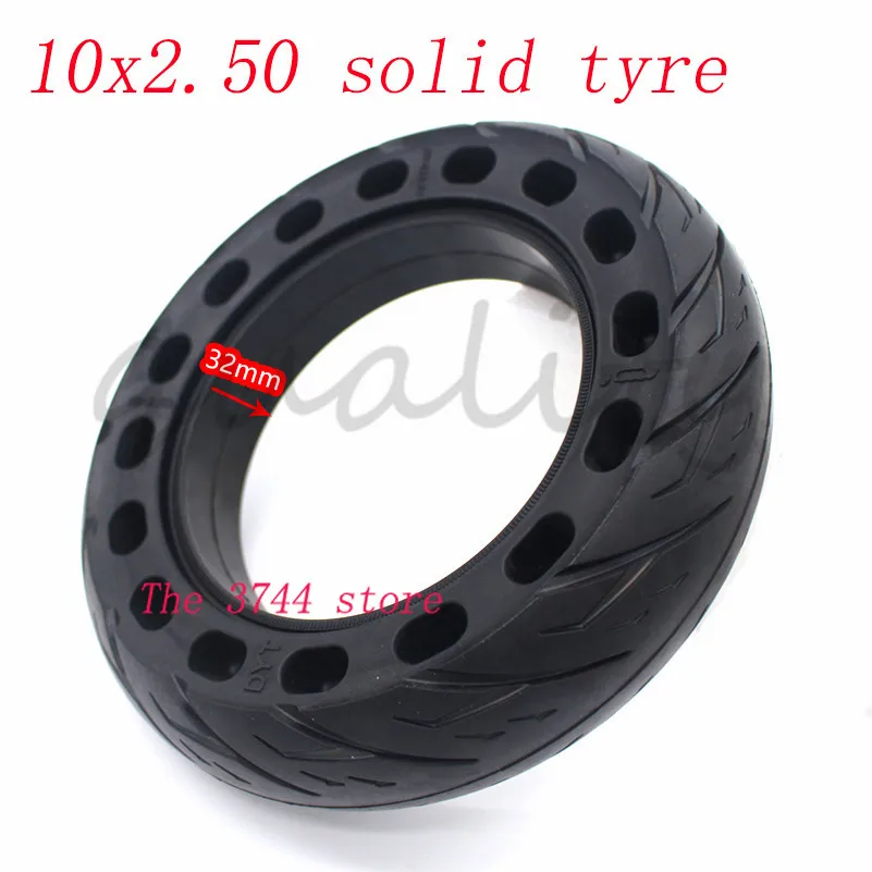 

Высококачественные 10-дюймовые 10x2,50 сплошные колесные шины для Quick 3 Inokim ZERO 10X умный электрический Балансирующий Складной скутер