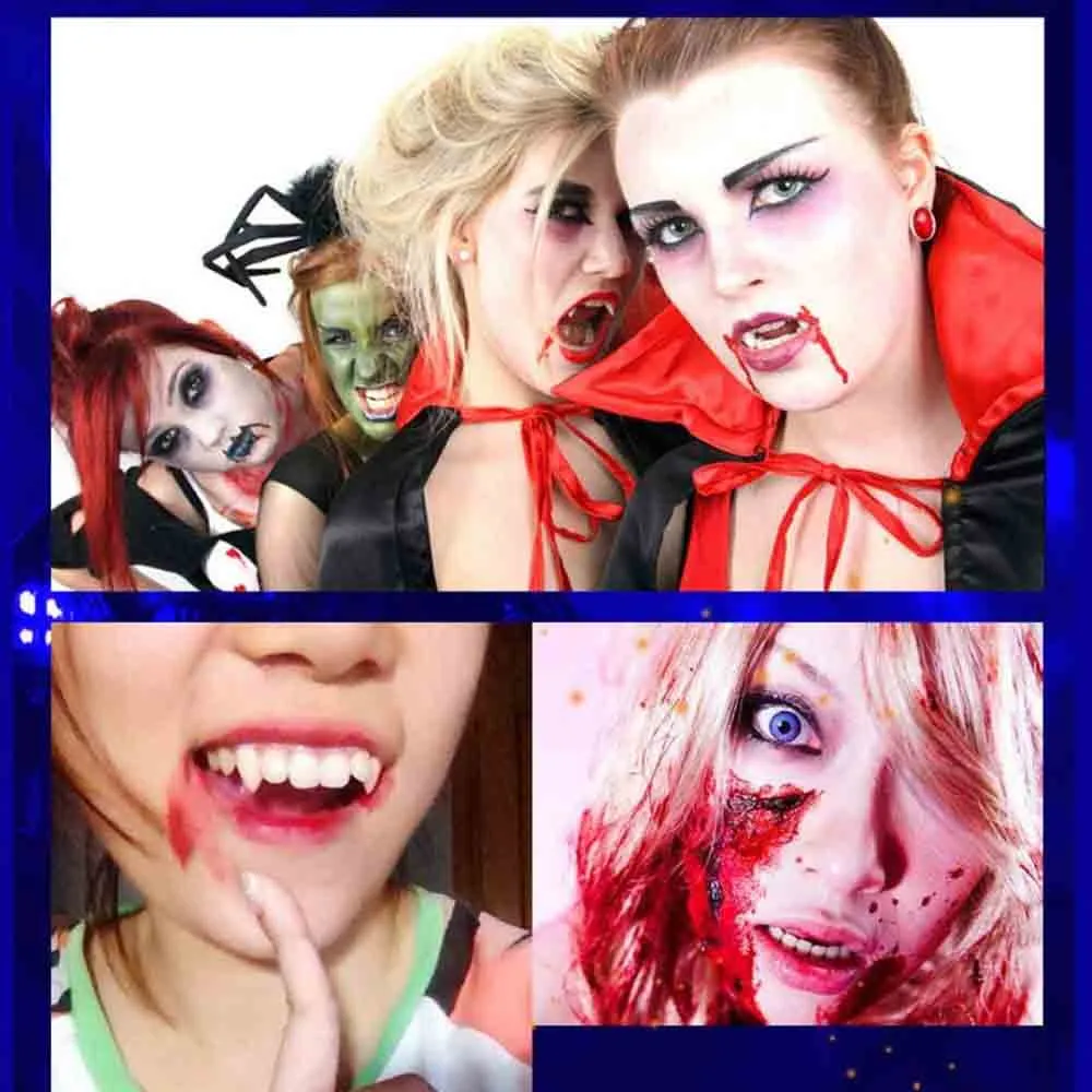 3 шт. реалистичные поддельные капсула крови Trick Toy для шуток праздник Хэллоуин