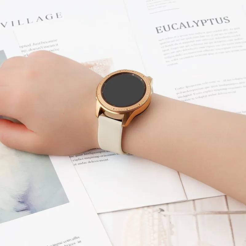Силиконовый ремешок для часов сменный Galaxy Watch Active/42 мм | Наручные часы