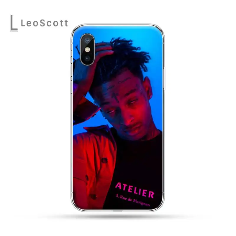 

Rapper 21 Savage Phone Case For iphone 12 5 5s 5c se 6 6s 7 8 plus x xs xr 11 pro max mini luxury shell funda