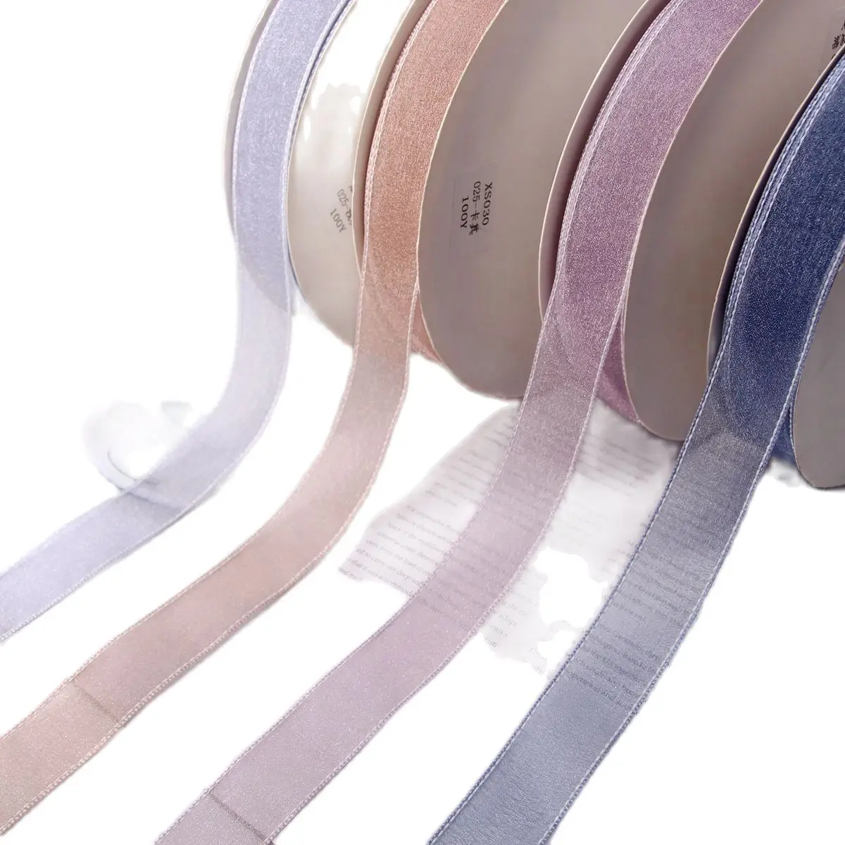 2 5 см лента из органзы Lover упаковка для рождественской вечеринки дома рукоделие