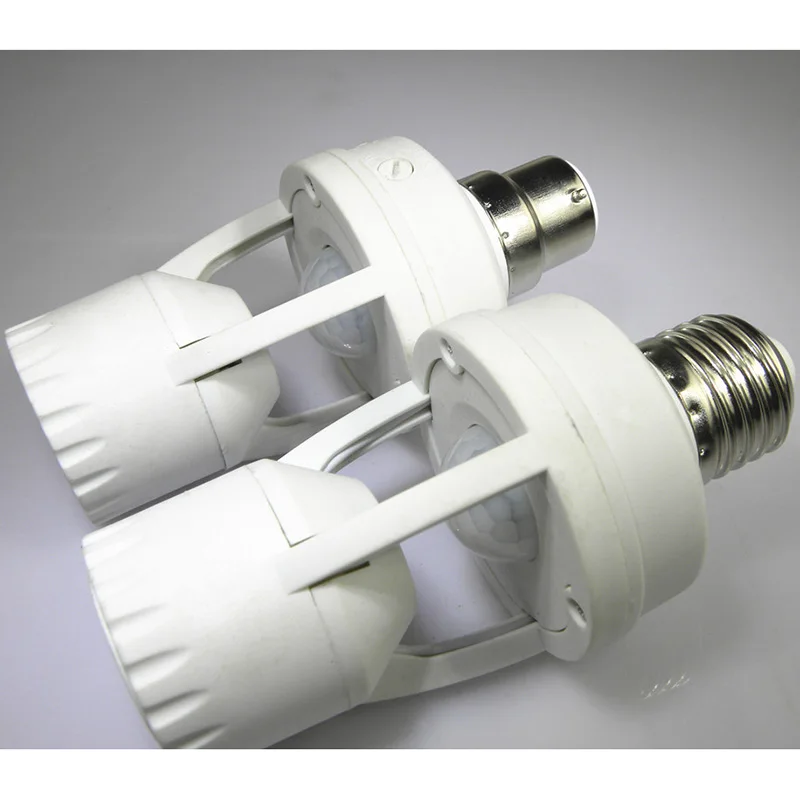 

360 Degrees PIR Induction Motion Sensor Light IR Infrared Human E27 Plug Socket LED Light C66